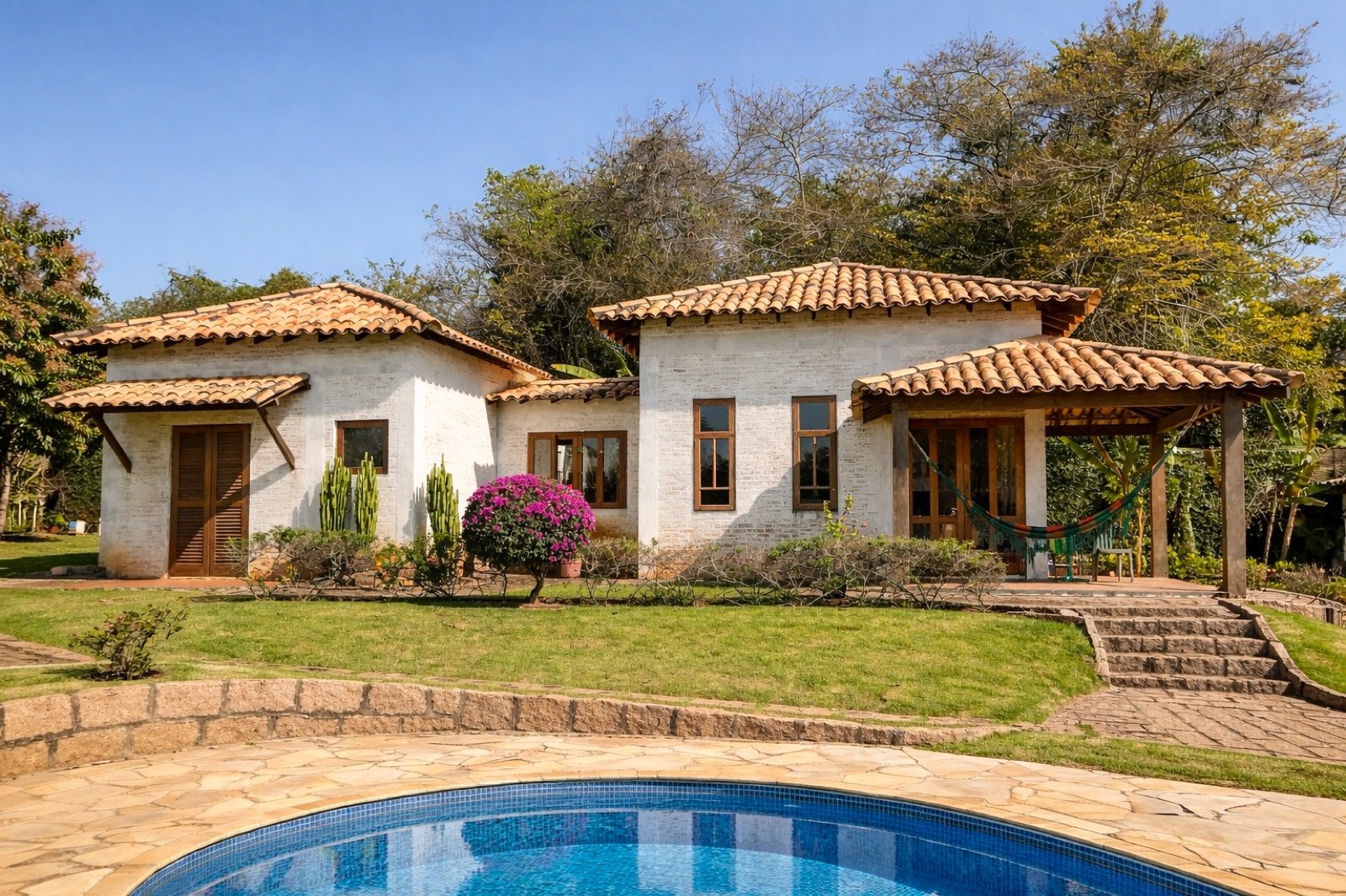 Duas casinhas de campo — casas que acompanham a vida